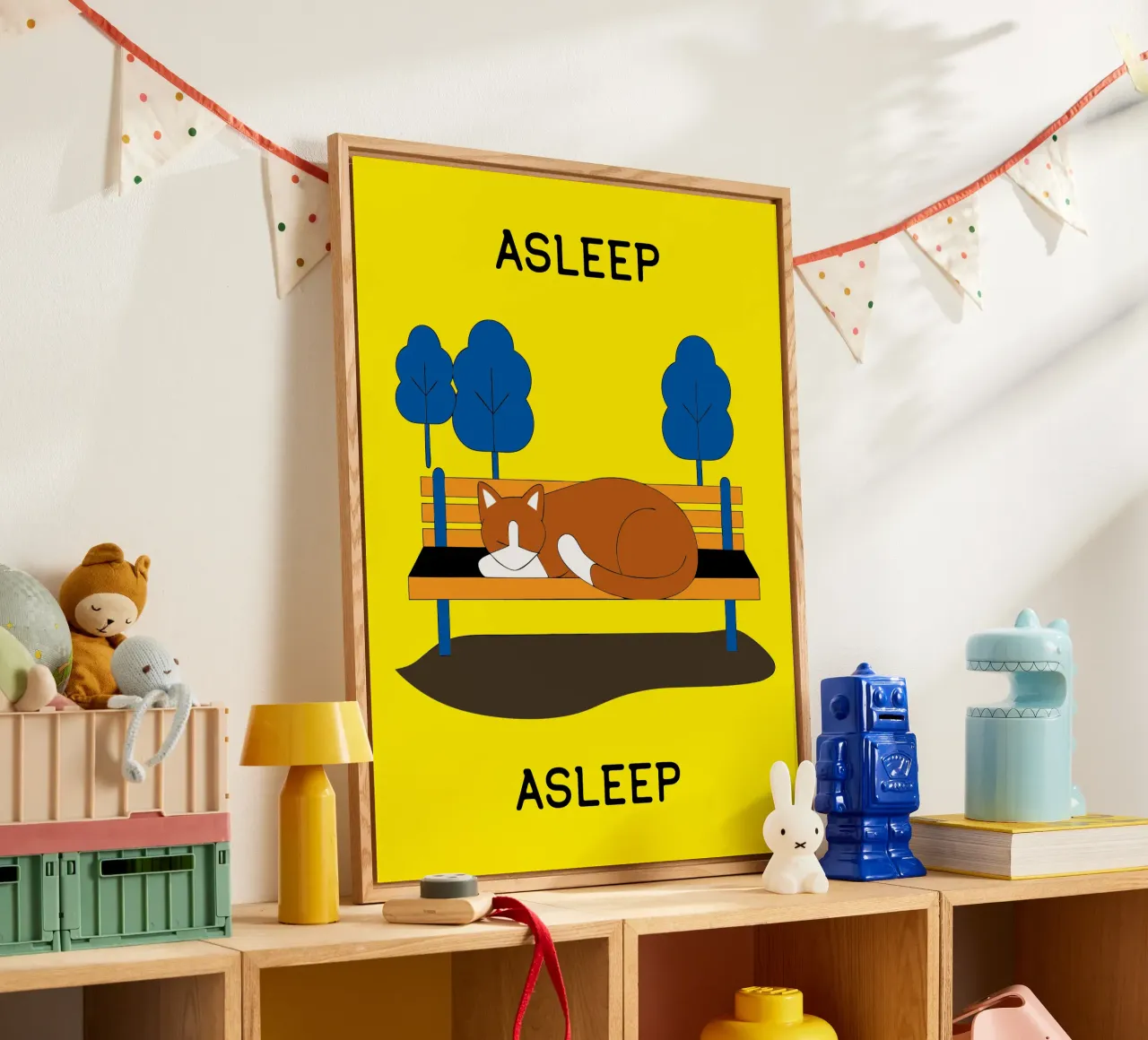 Gatto che dorme plexiglass da OUR SHOP