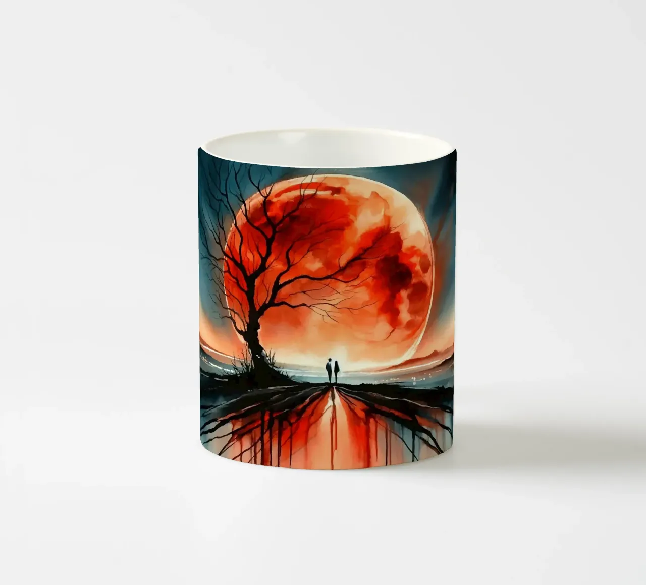 Serenità lunare tazza in ceramica da Chromatic Fusion Studio