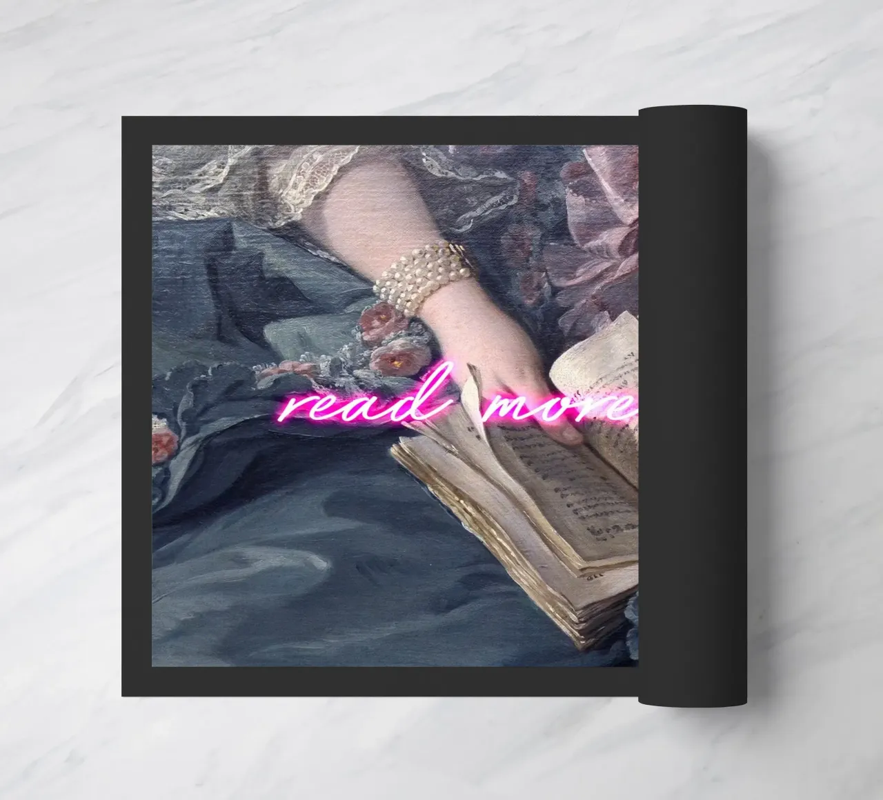 Read More Books Neon Art zerbino da GraceDigitalArtCo