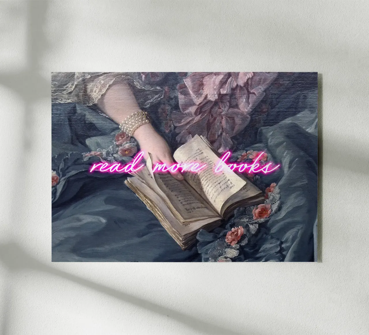 Read More Books Neon Art plexiglass da GraceDigitalArtCo