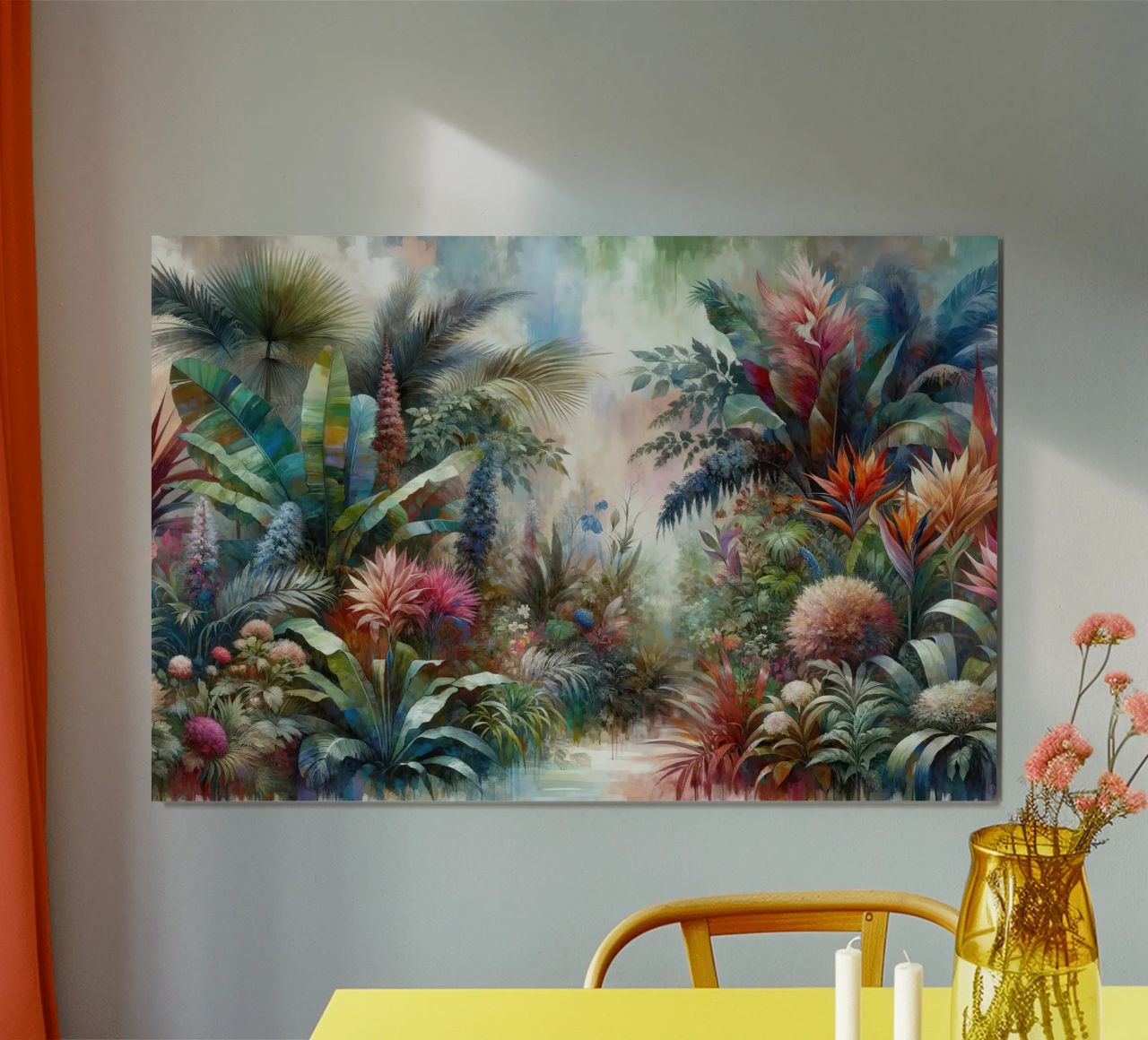 Eden tropical luxuriant poster de Chromatic Fusion Studio