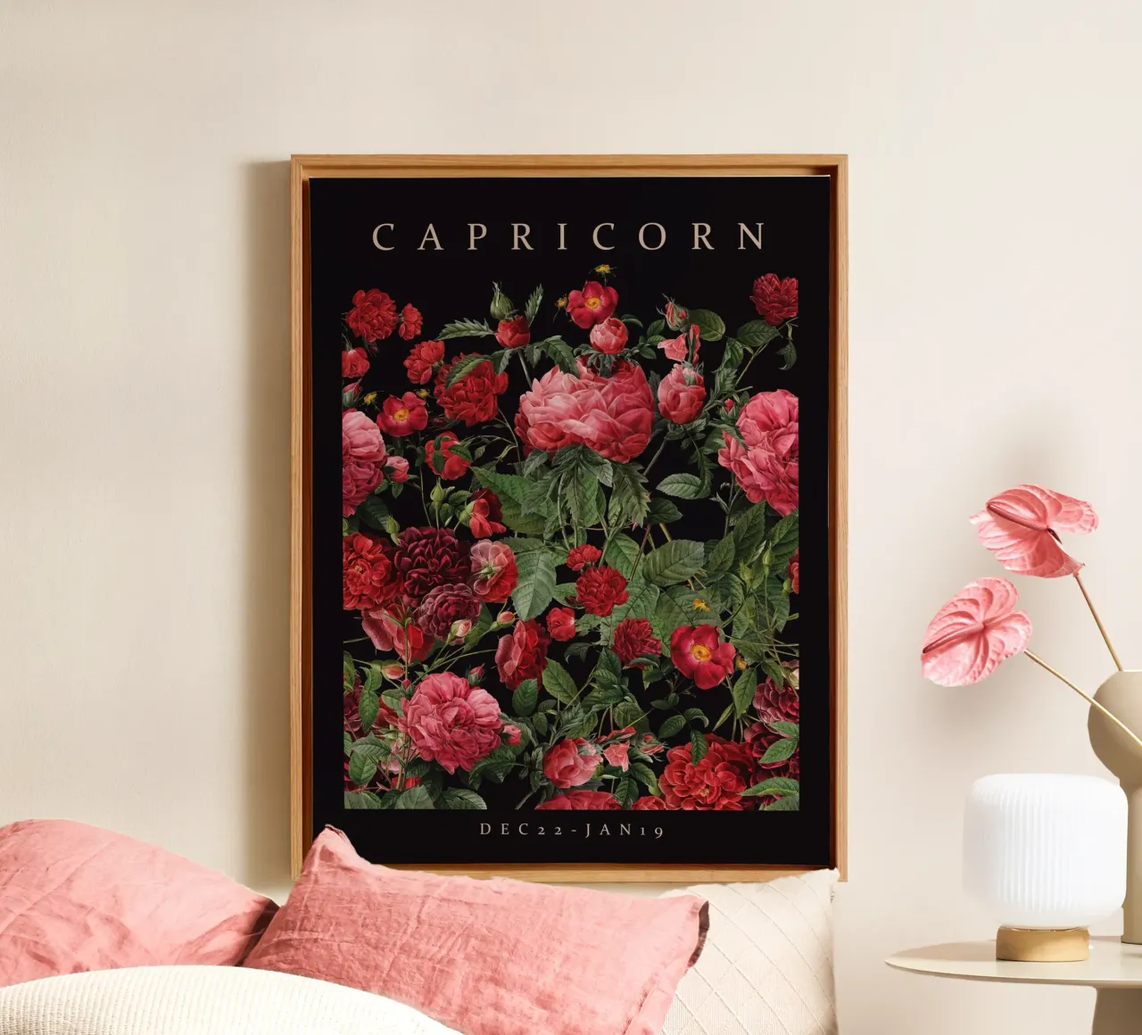 CAPRICORN tela con Cornice a cassetta da burcukorkmazyurek