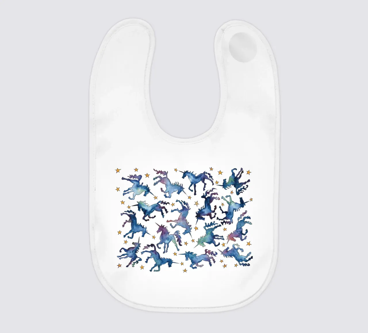 Galaxy Unicorns bavaglino da KP Design