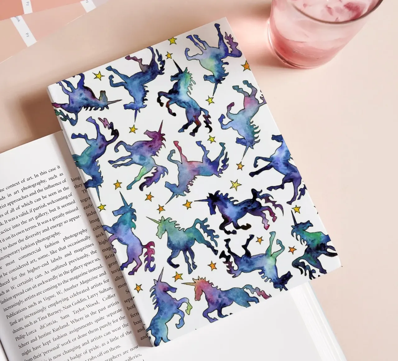 Galaxy Unicorns notebook by KP Design
