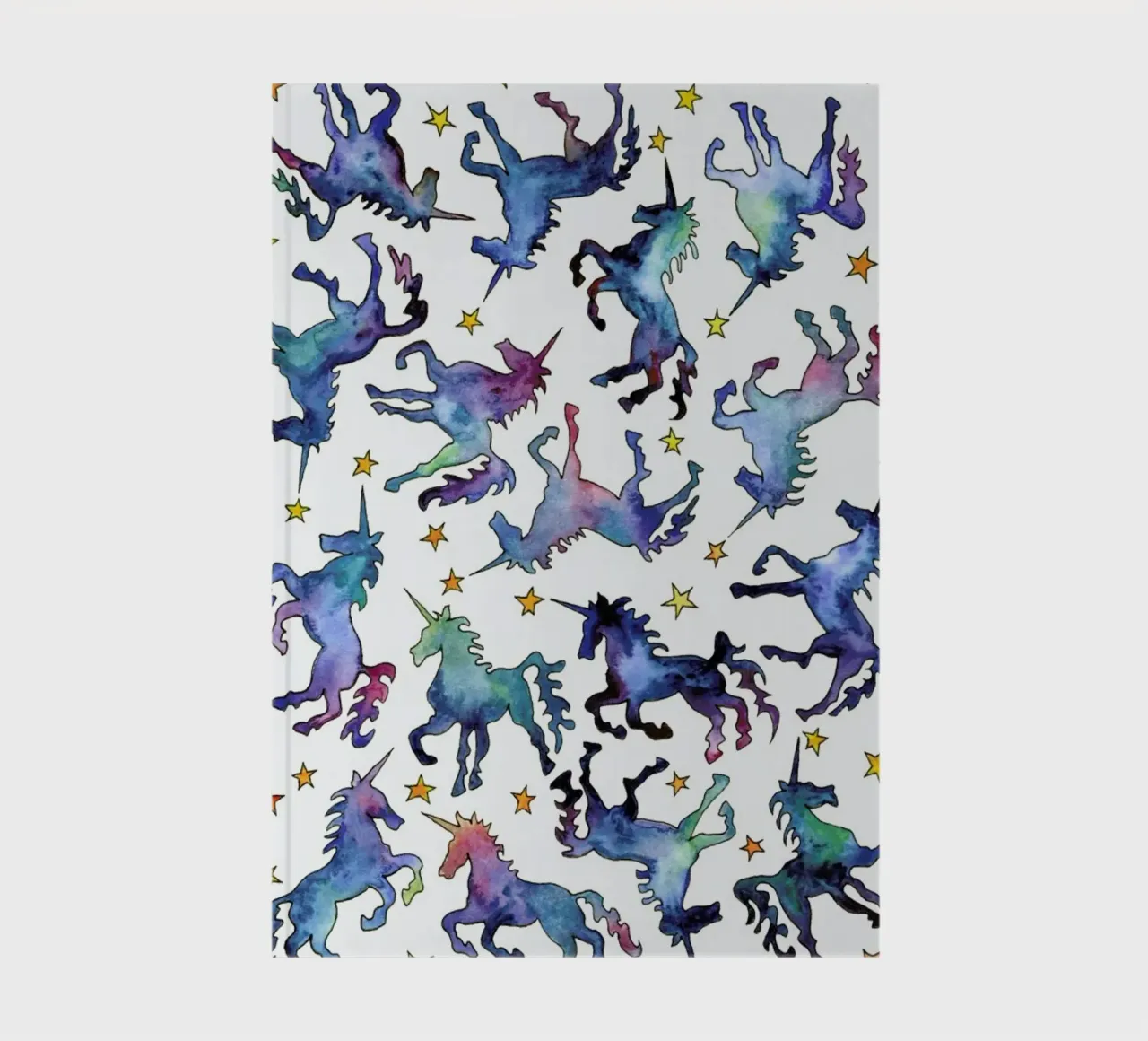 Galaxy Unicorns notebook by KP Design
