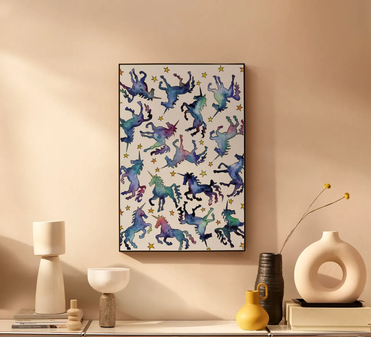 Galaxy Unicorns plexiglass da KP Design