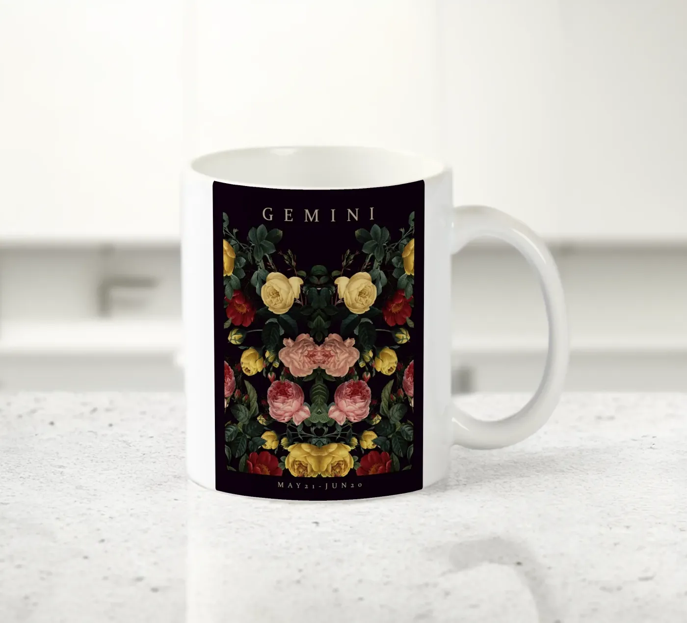 GEMINI ceramic mug by burcukorkmazyurek