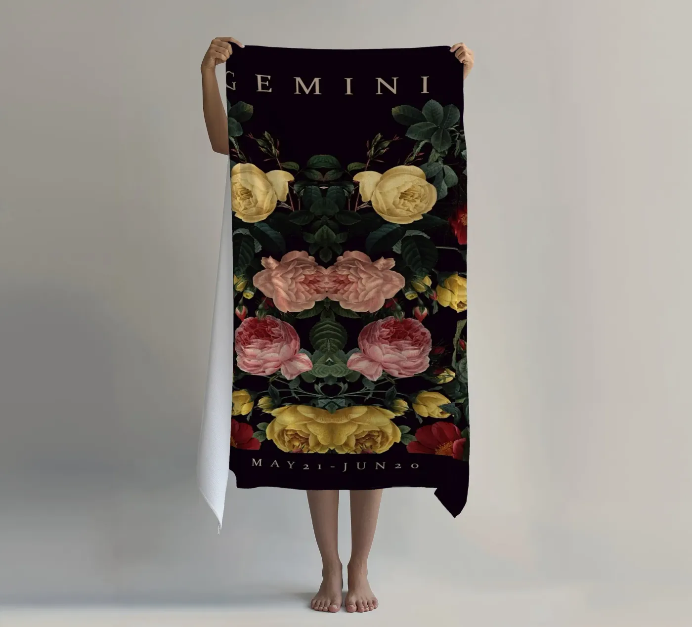 GEMINI serviette de plage de burcukorkmazyurek