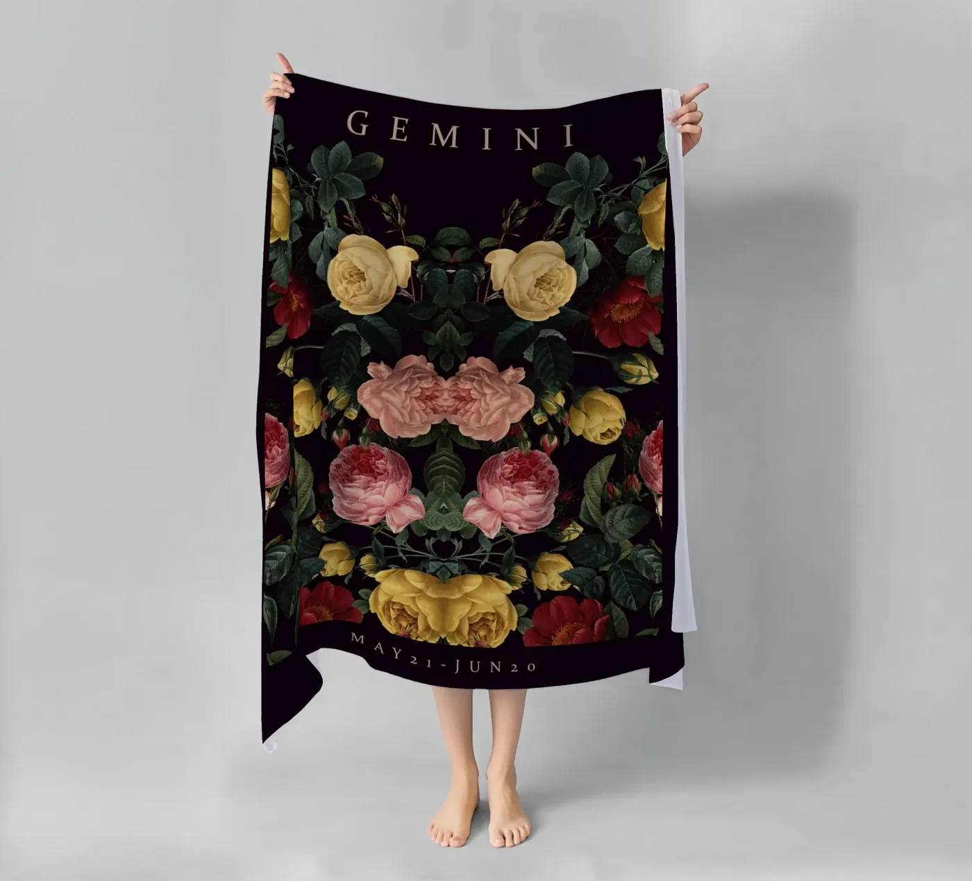 GEMINI serviette de plage de burcukorkmazyurek