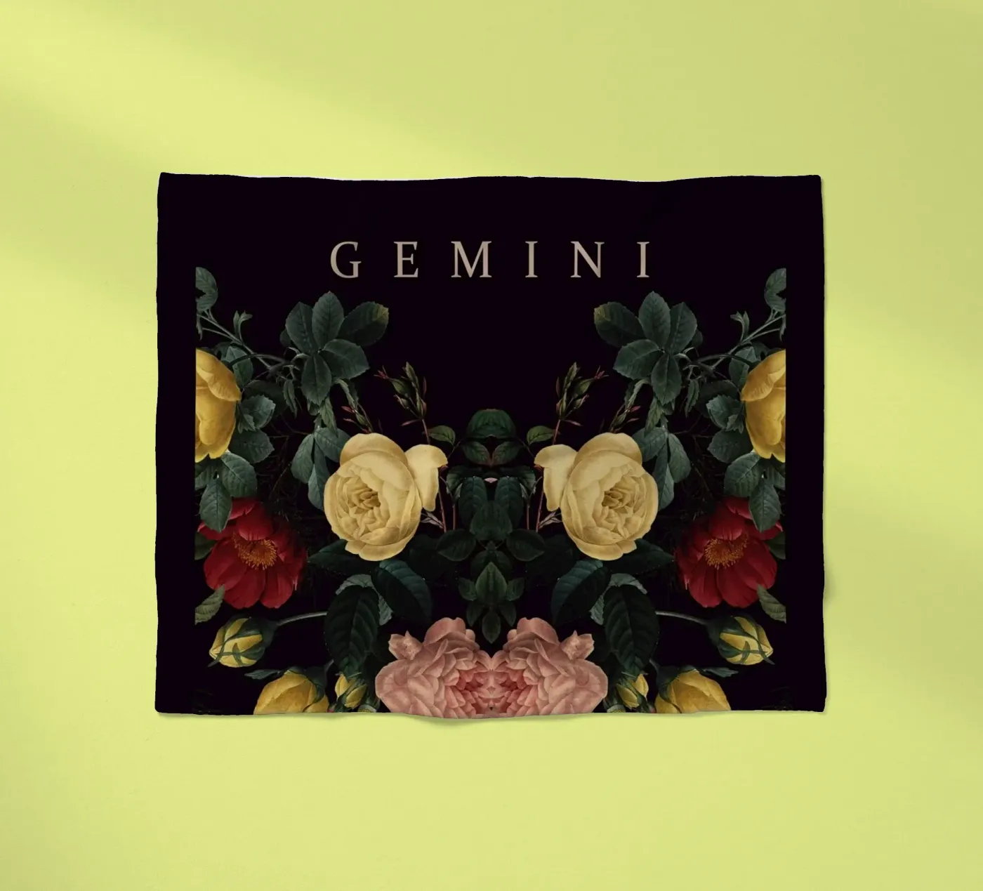 GEMINI fleecedeken van burcukorkmazyurek