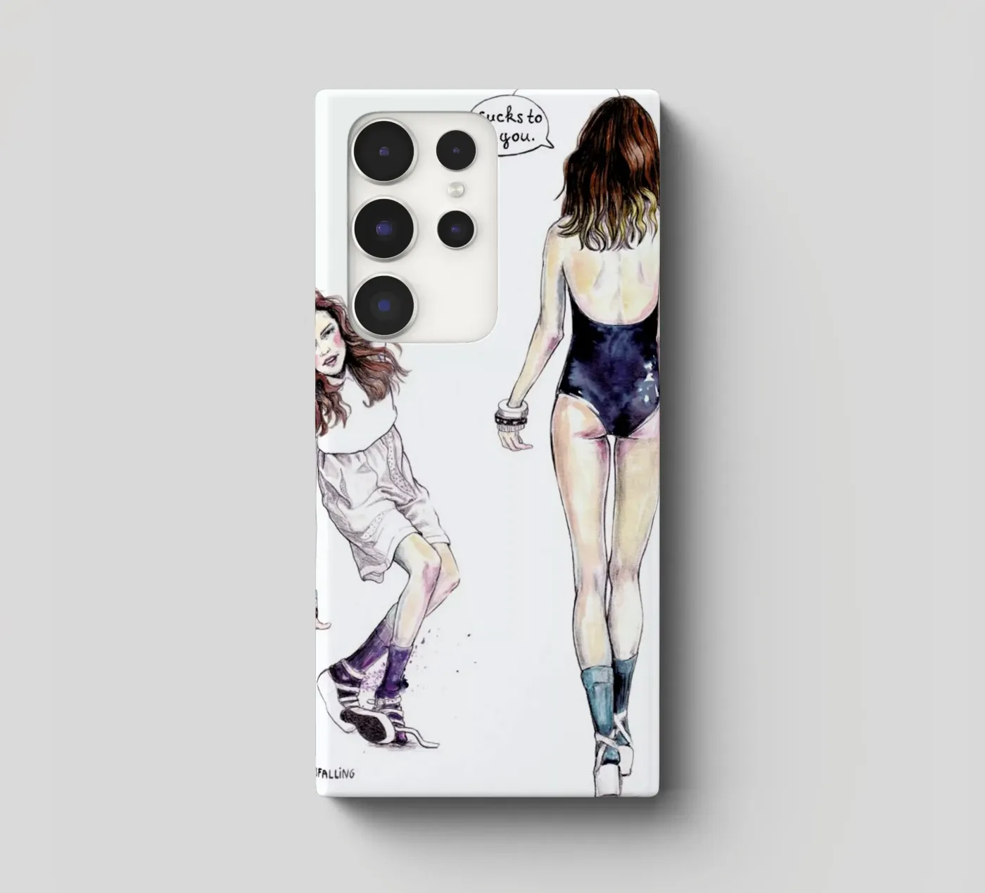 Models Falling 3 cover samsung da Meegan Barnes