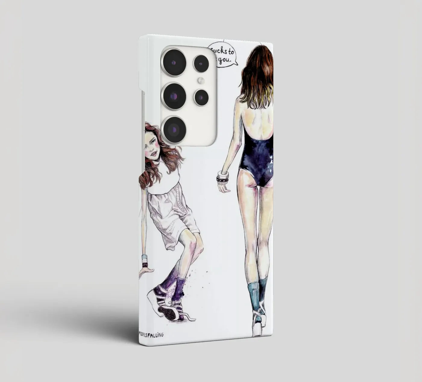 Models Falling 3 cover samsung da Meegan Barnes