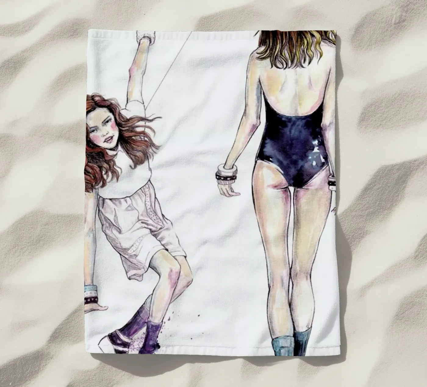 Models Falling 3 telo mare da Meegan Barnes