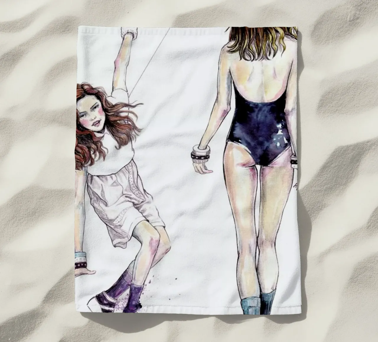 Models Falling 3 telo mare da Meegan Barnes