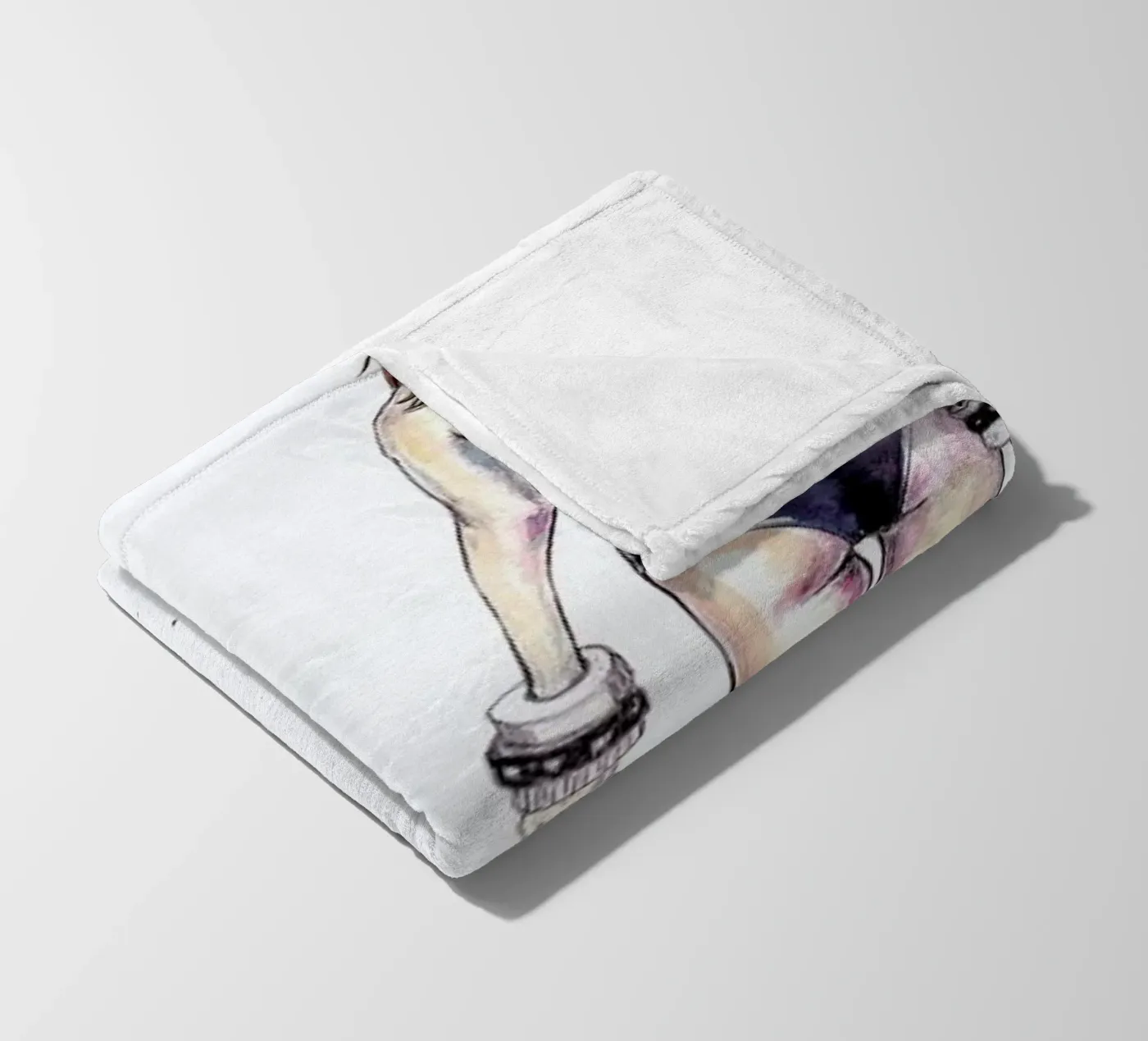 Models Falling 3 coperta in pile da Meegan Barnes