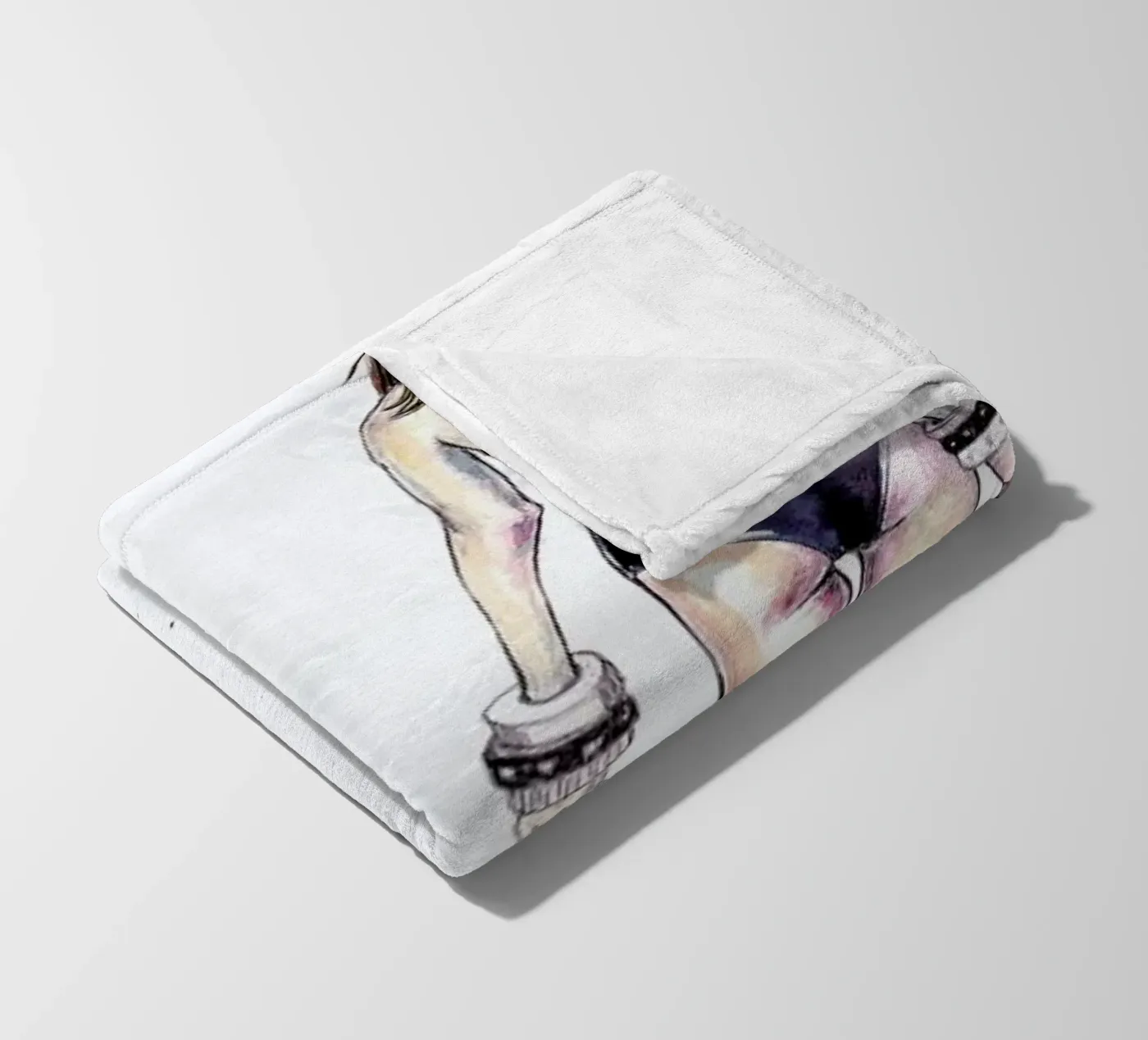 Models Falling 3 coperta in pile da Meegan Barnes