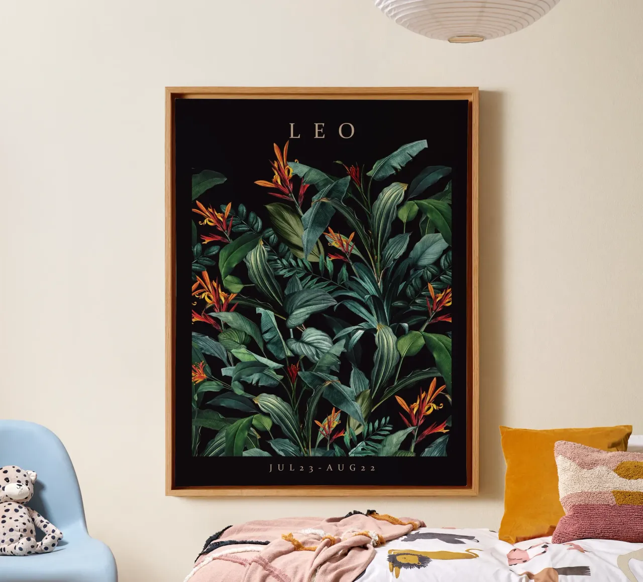 LEO tela con Cornice a cassetta da burcukorkmazyurek