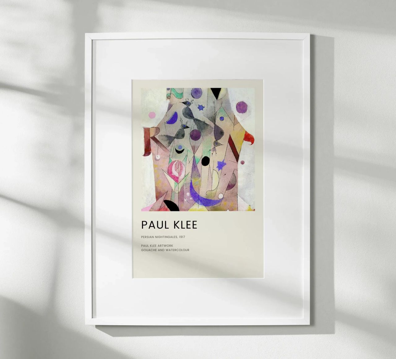 Klee - Persian Nightingales Poster von Vintage by JUNIQE