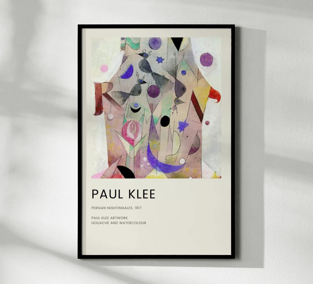 Klee - Persian Nightingales Poster von Vintage by JUNIQE