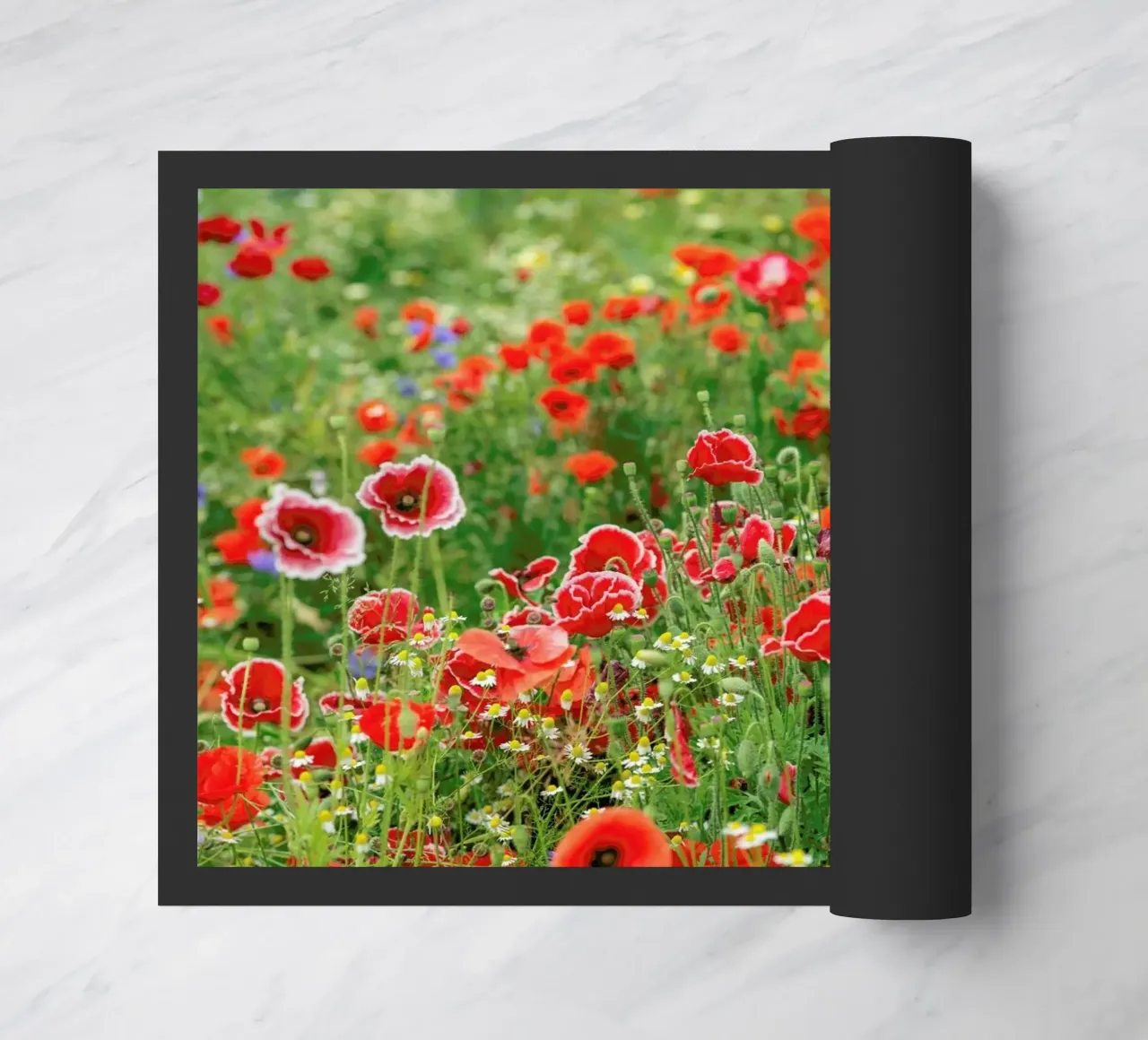 Mixed Red Poppyfield zerbino da Curious Collections by Marielle Leenders