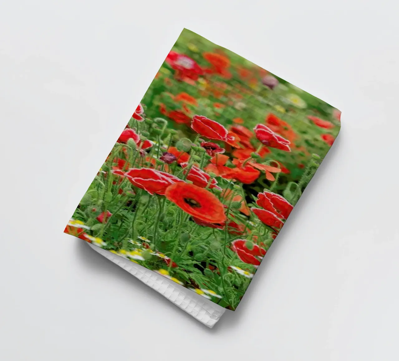Mixed Red Poppyfield canovaccio da cucina da Curious Collections by Marielle Leenders