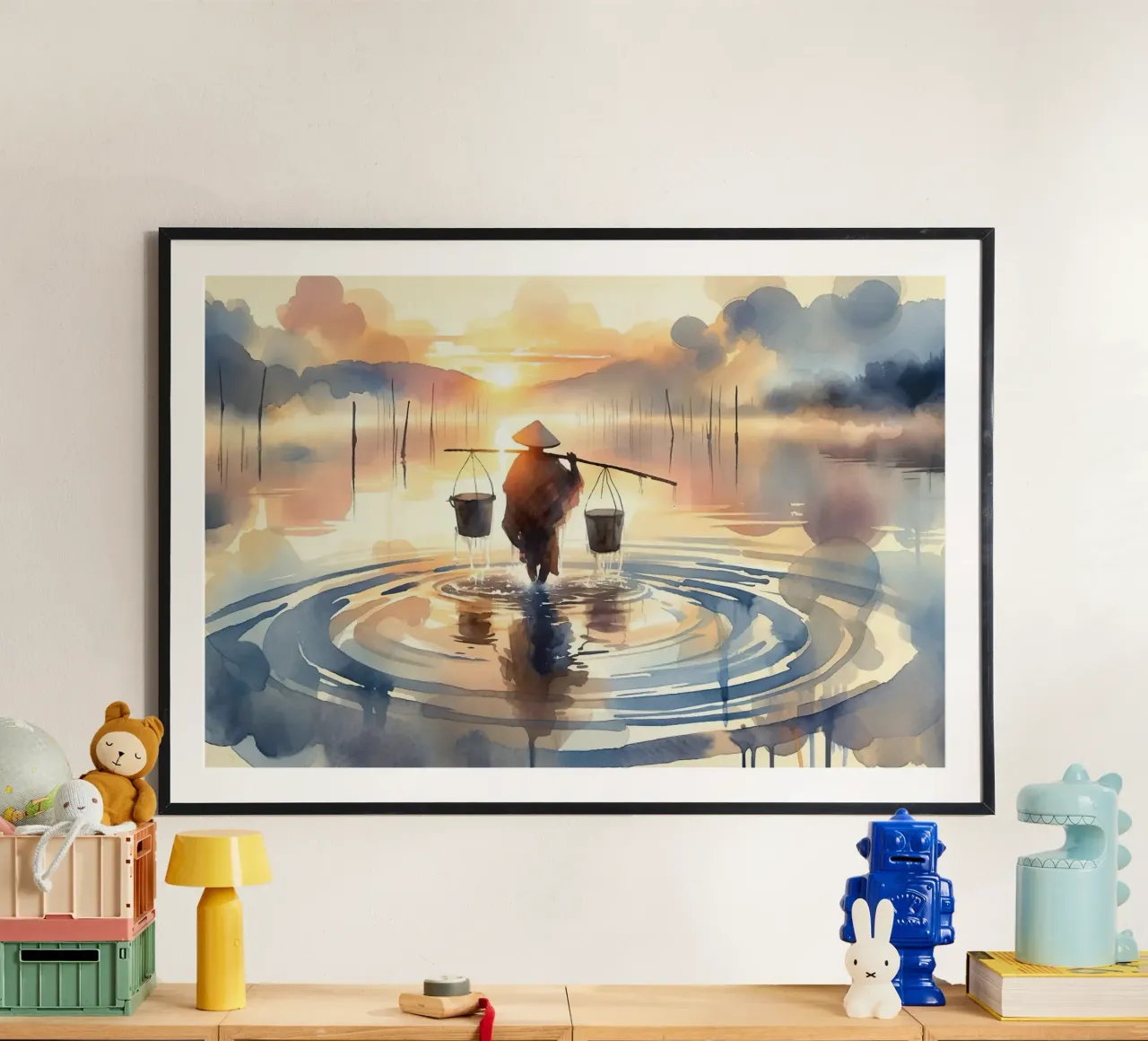 Riflessioni mattutine Viaggio poster da Chromatic Fusion Studio