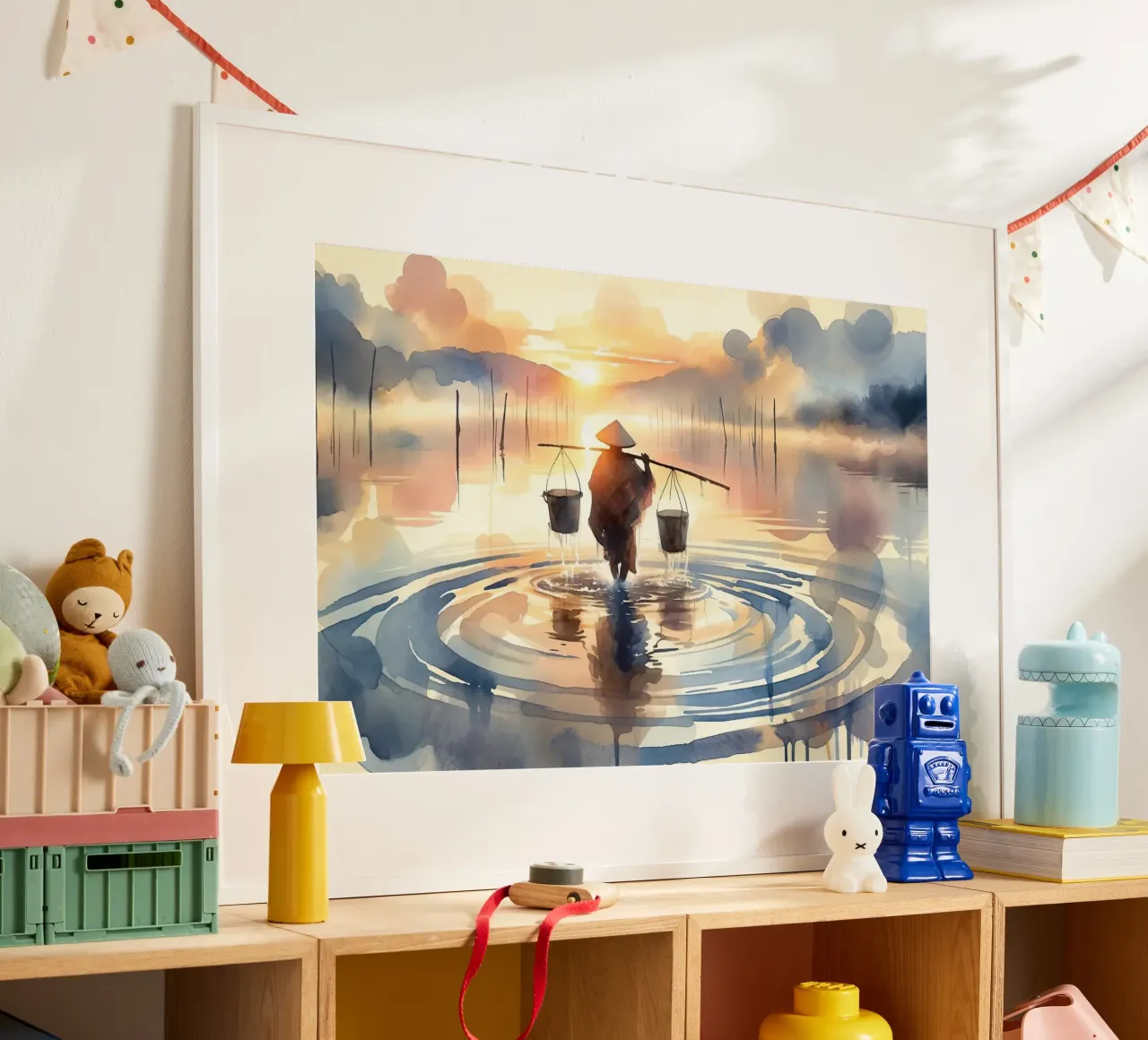 Riflessioni mattutine Viaggio poster da Chromatic Fusion Studio