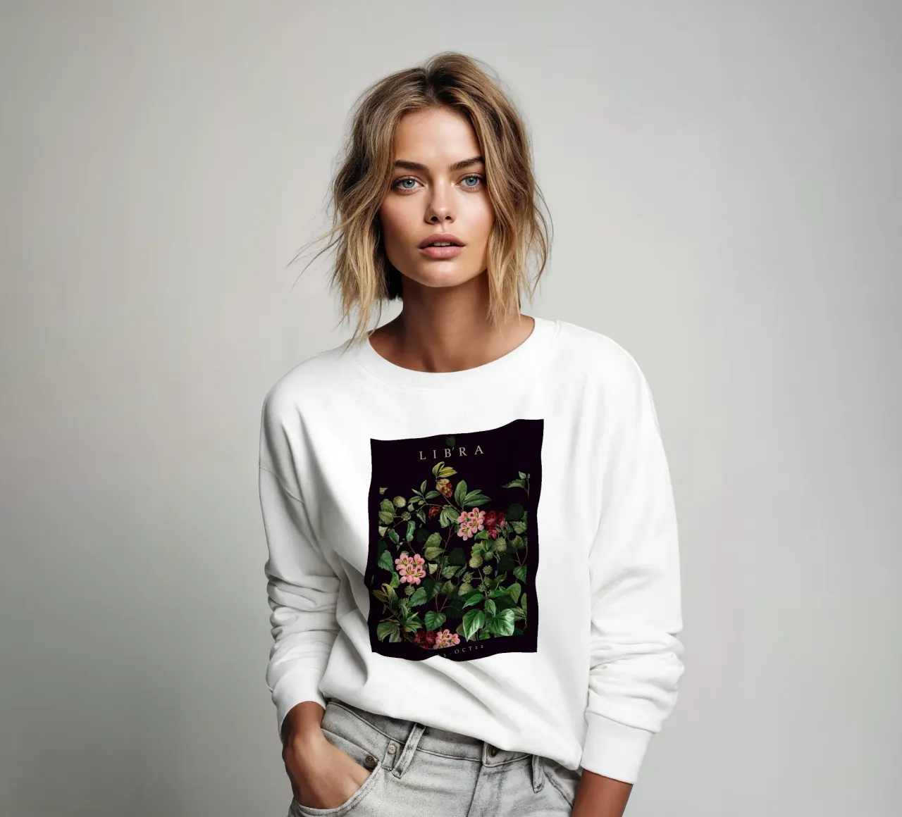 LIBRA sweatshirt by burcukorkmazyurek