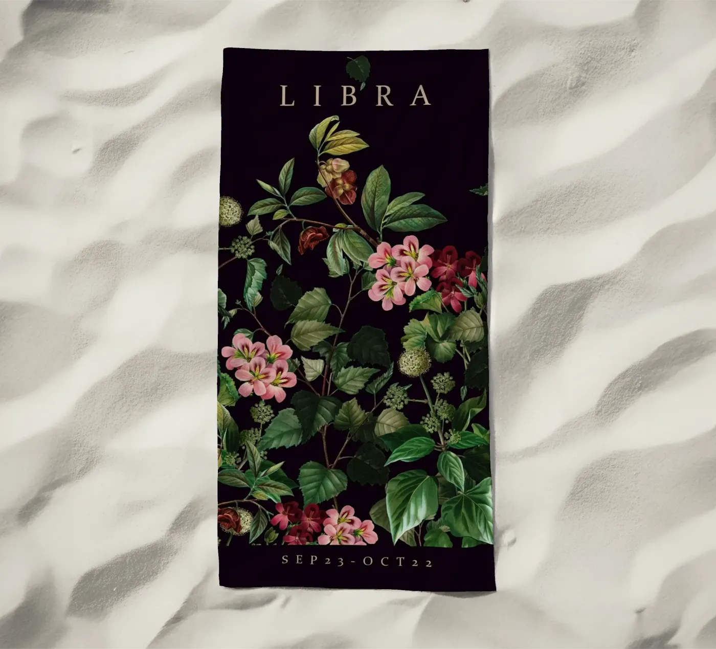 LIBRA strandhanddoek van burcukorkmazyurek