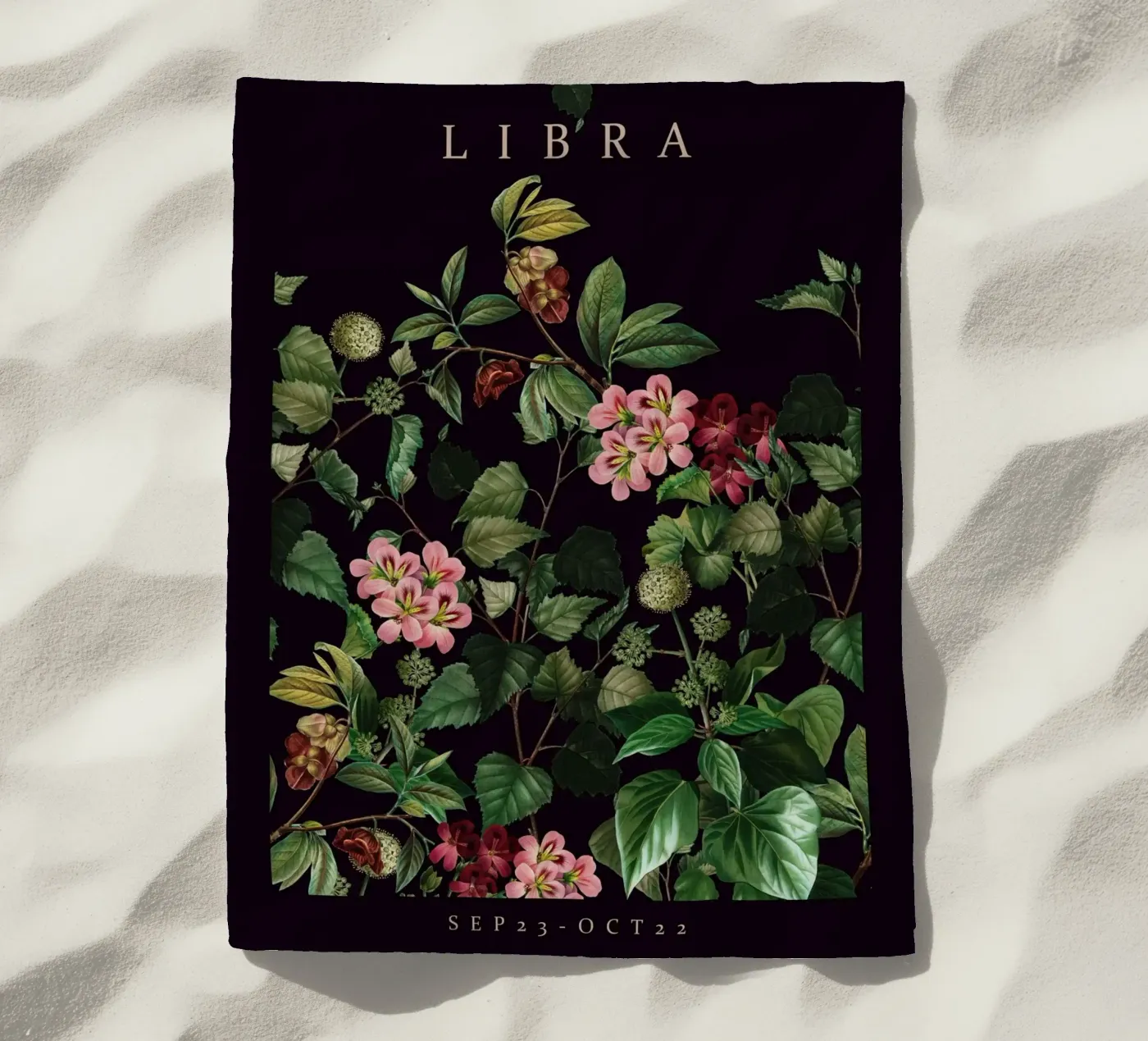 LIBRA strandhanddoek van burcukorkmazyurek