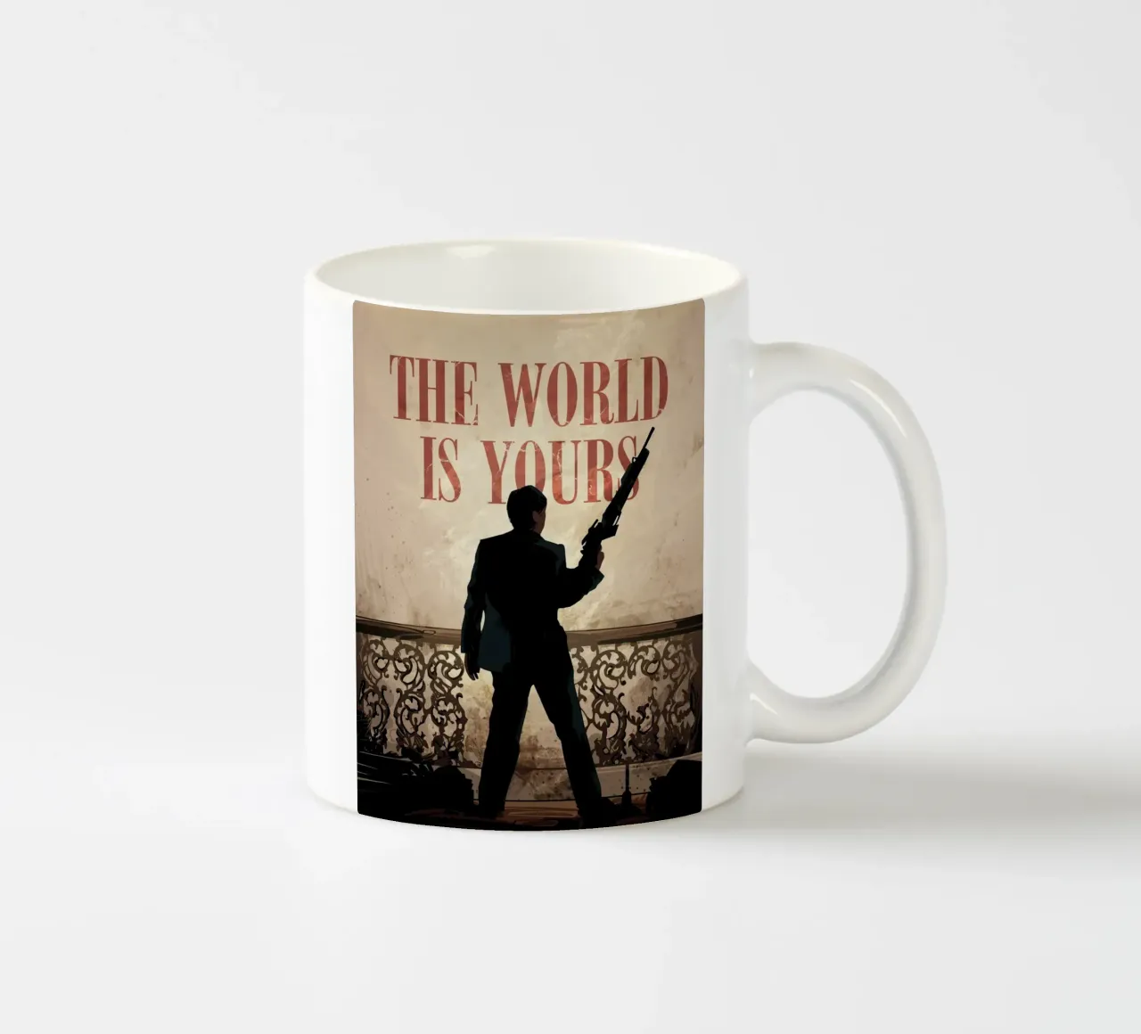 Scarface tazza in ceramica da nabakumov