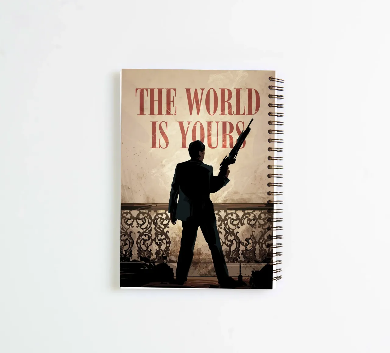 Scarface spiral notebook by nabakumov