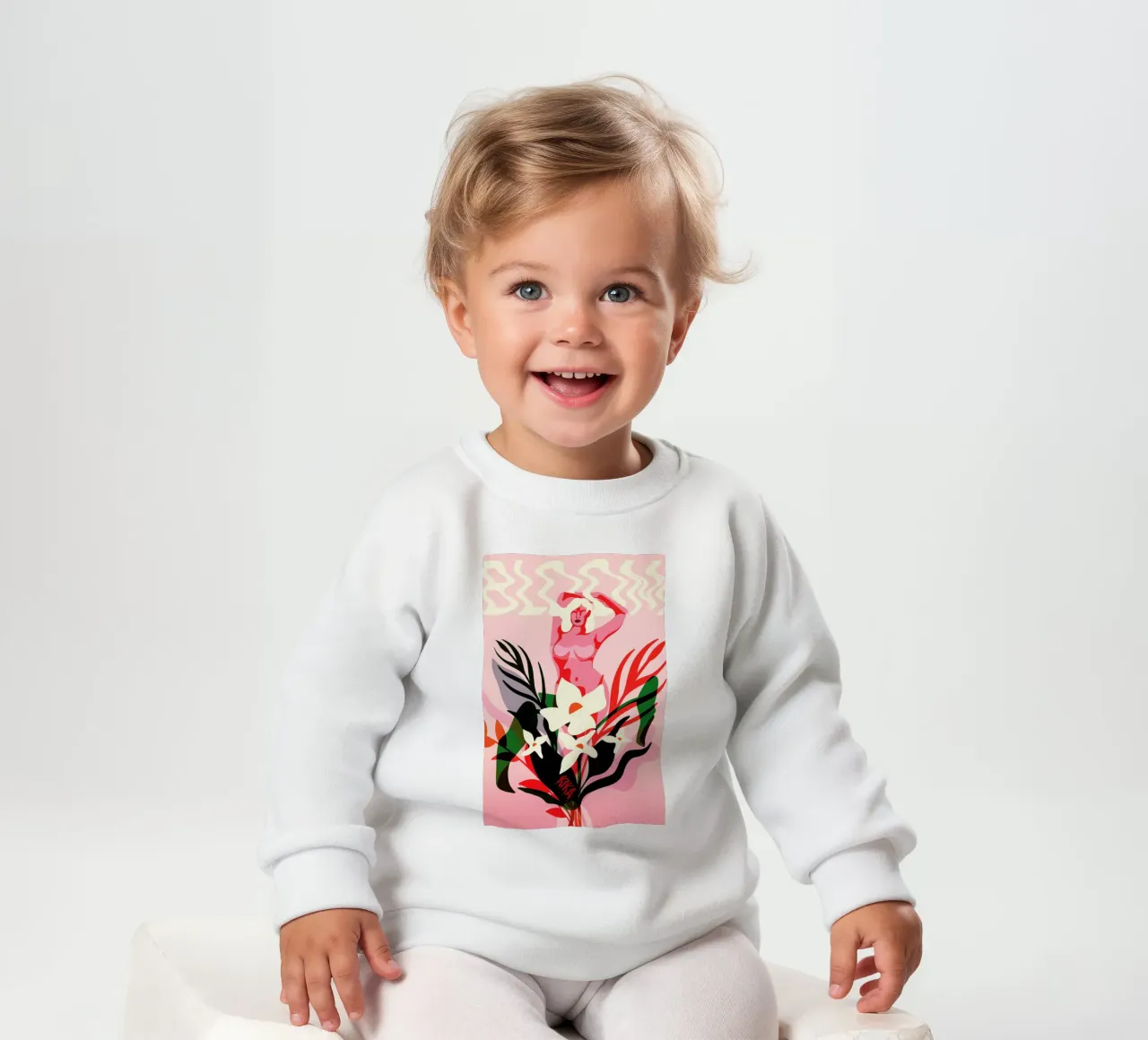 Bloom felpa neonato da Kika illu