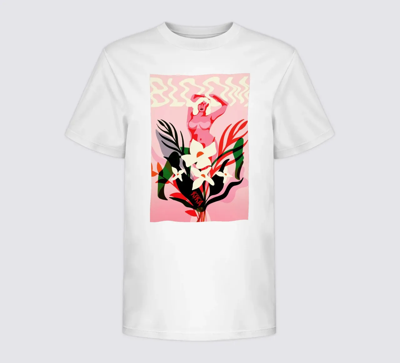Bloom t-shirt bambini da Kika illu