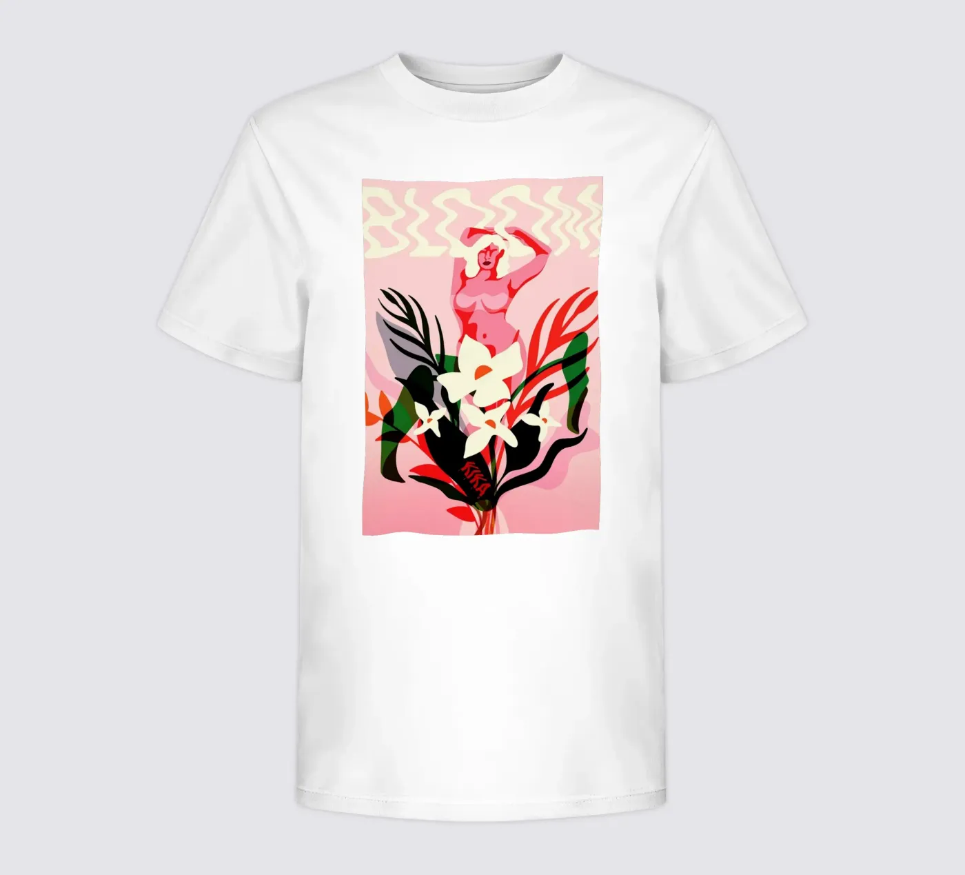 Bloom kinder t-shirt van Kika illu
