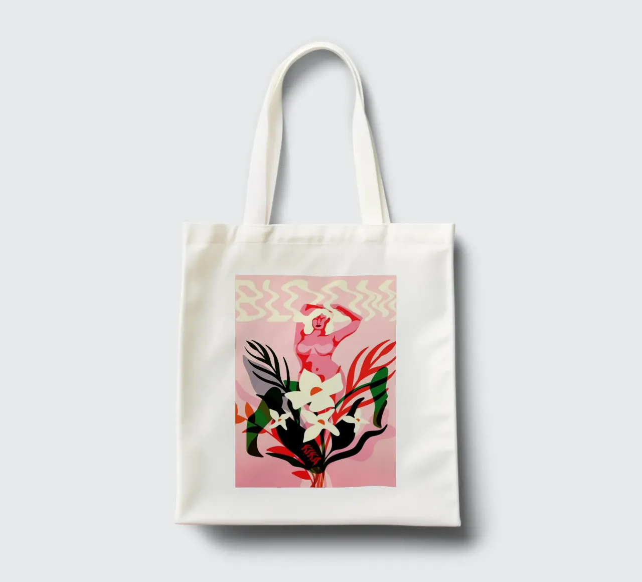 Bloom borsa in juta da Kika illu