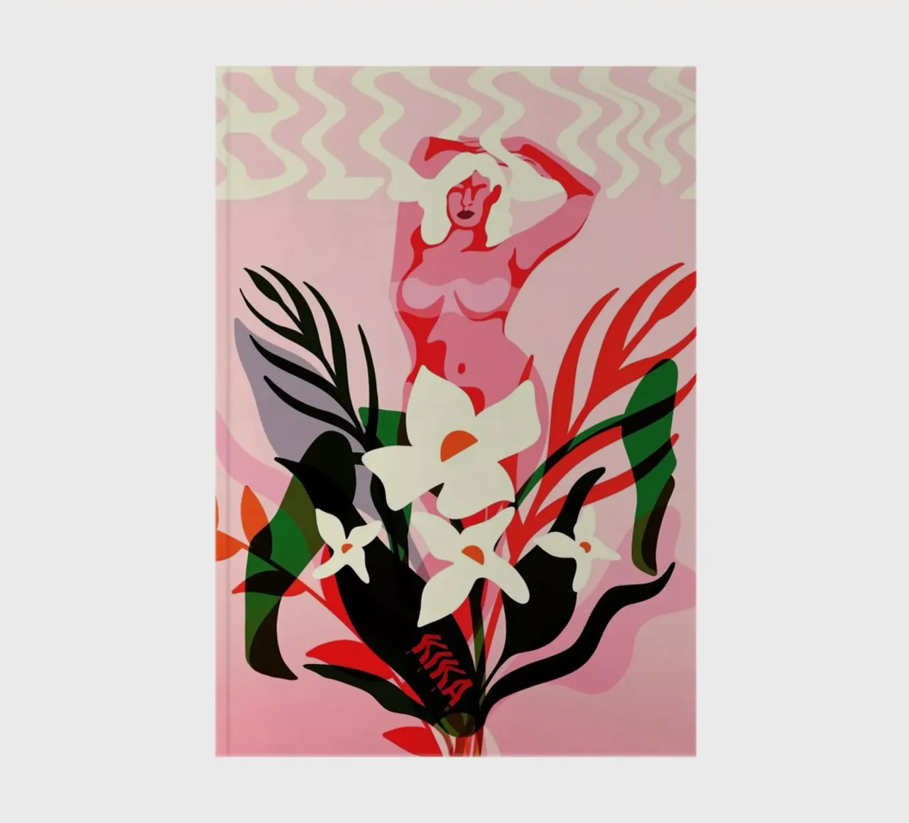 Bloom notebook by Kika illu