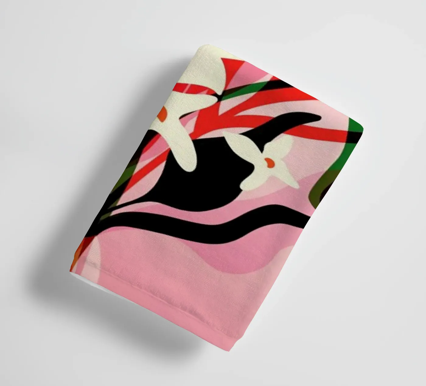 Bloom badhanddoek van Kika illu