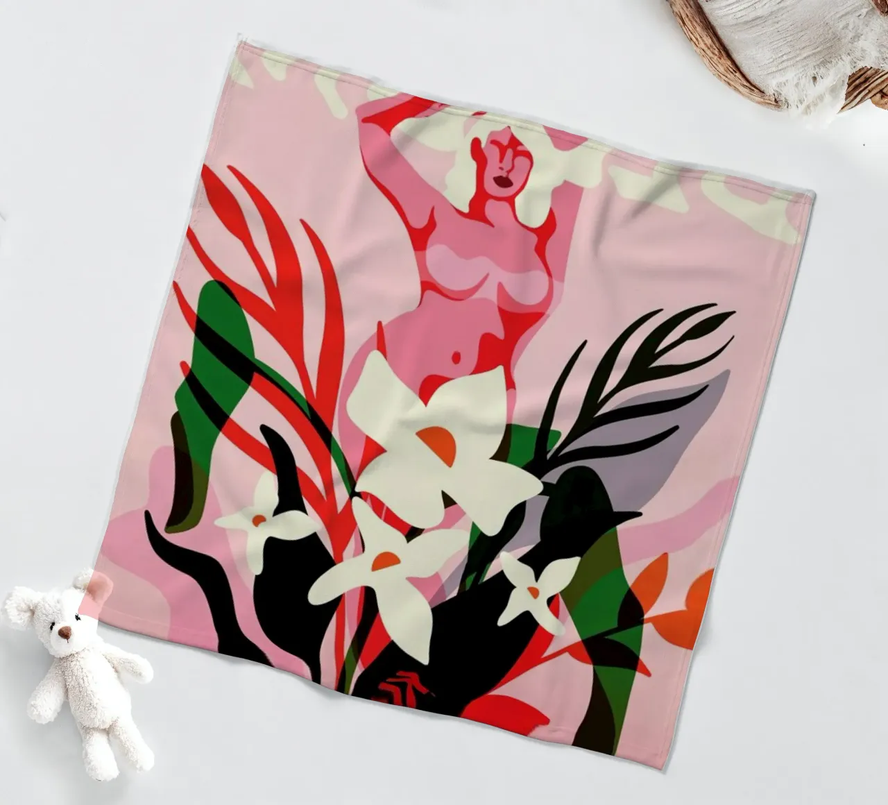 Bloom Fleecedecke von Kika illu