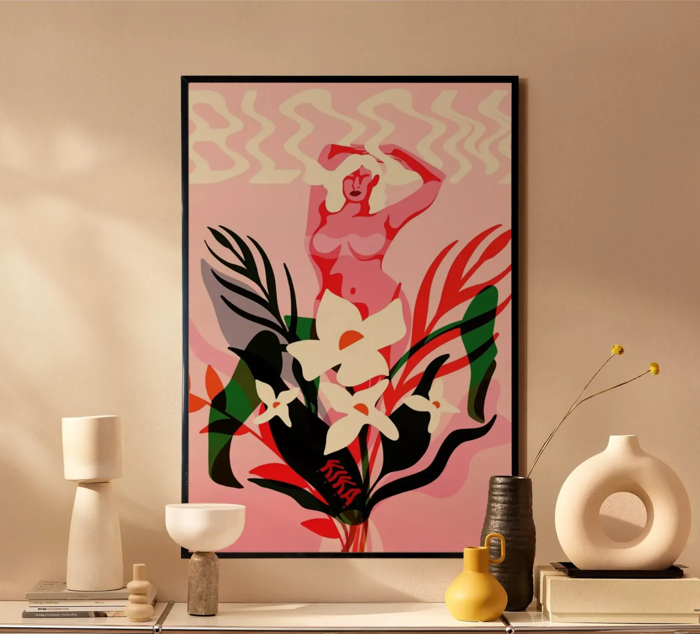 Bloom Poster von Kika illu