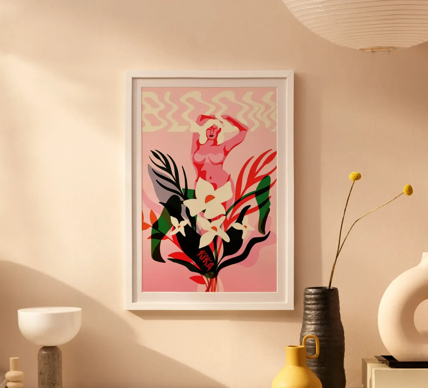 Bloom Poster von Kika illu