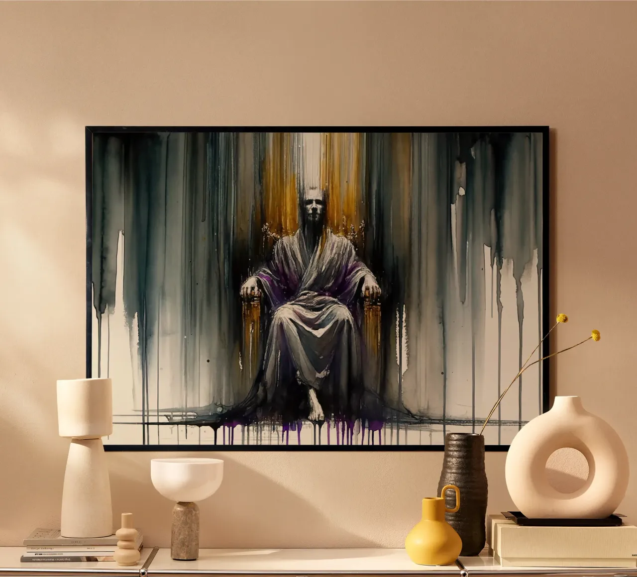 Sala del trono mistico poster da Chromatic Fusion Studio