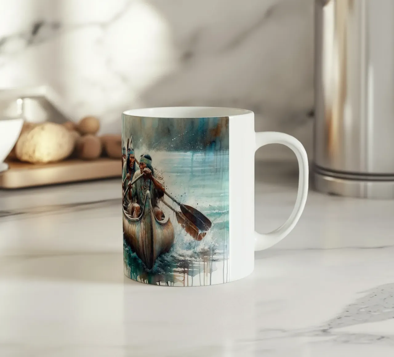 tazza in ceramica da Chromatic Fusion Studio