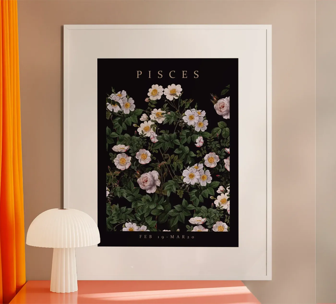 PISCES poster van burcukorkmazyurek