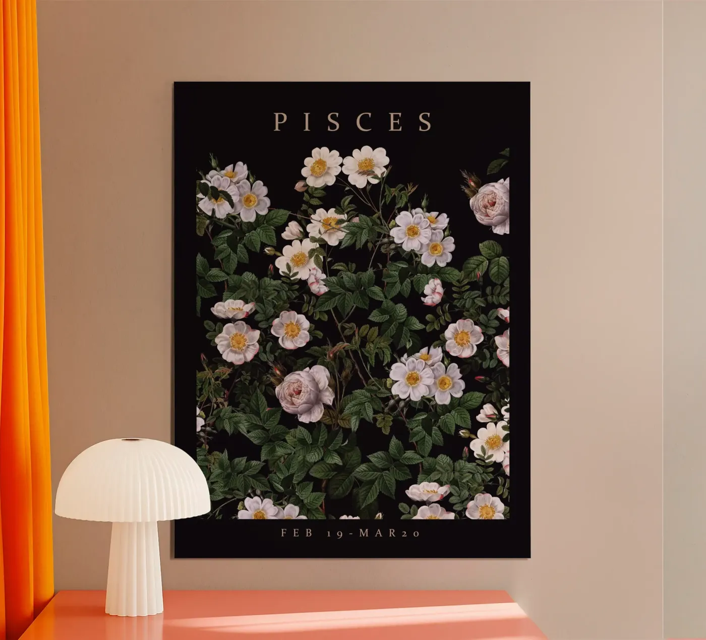 PISCES poster van burcukorkmazyurek