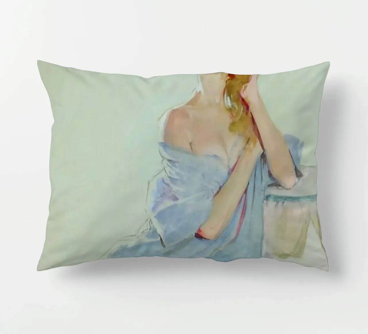 I Never Knew What Real cuscino da Gallery Print and Art Limited