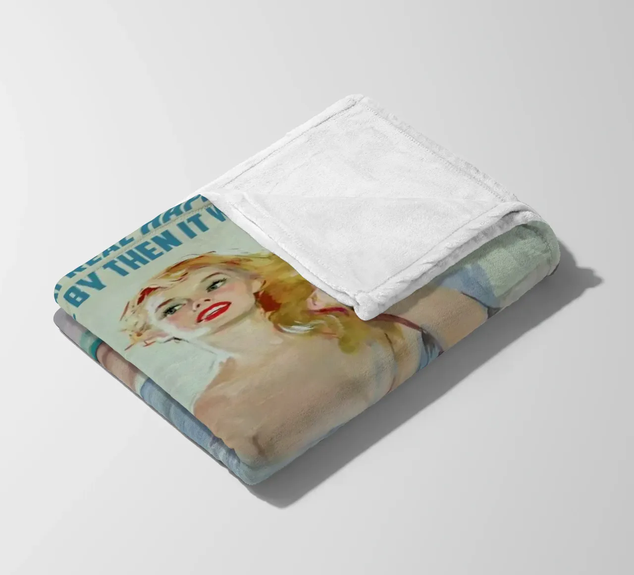 I Never Knew What Real coperta in pile da Gallery Print and Art Limited