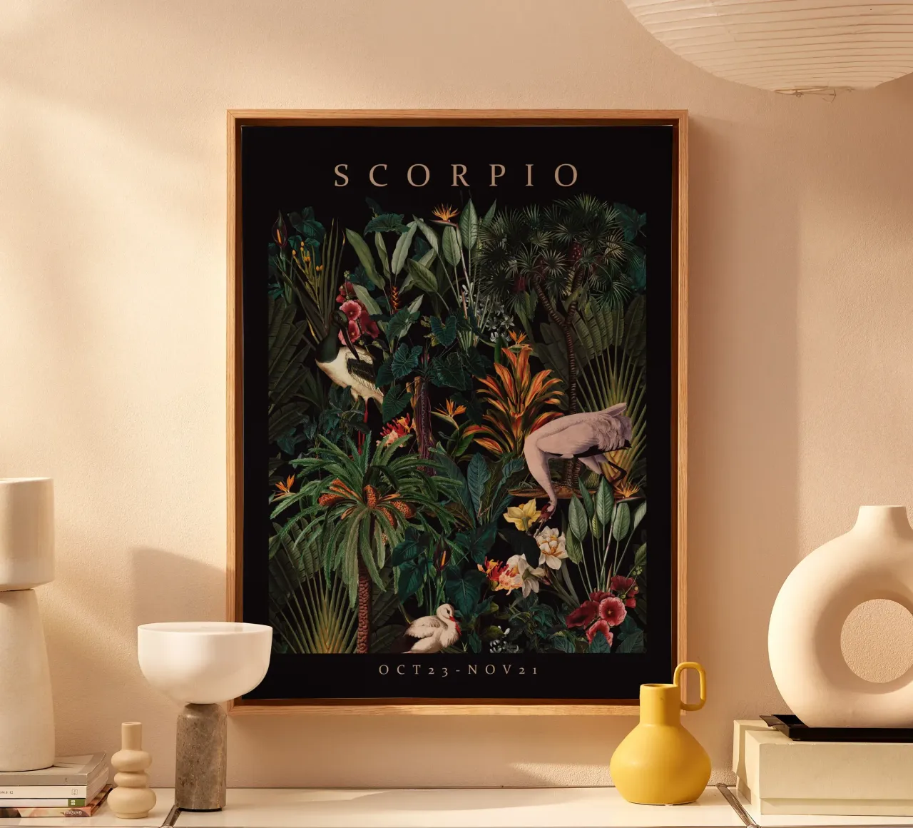 SCORPIO tela con Cornice a cassetta da burcukorkmazyurek