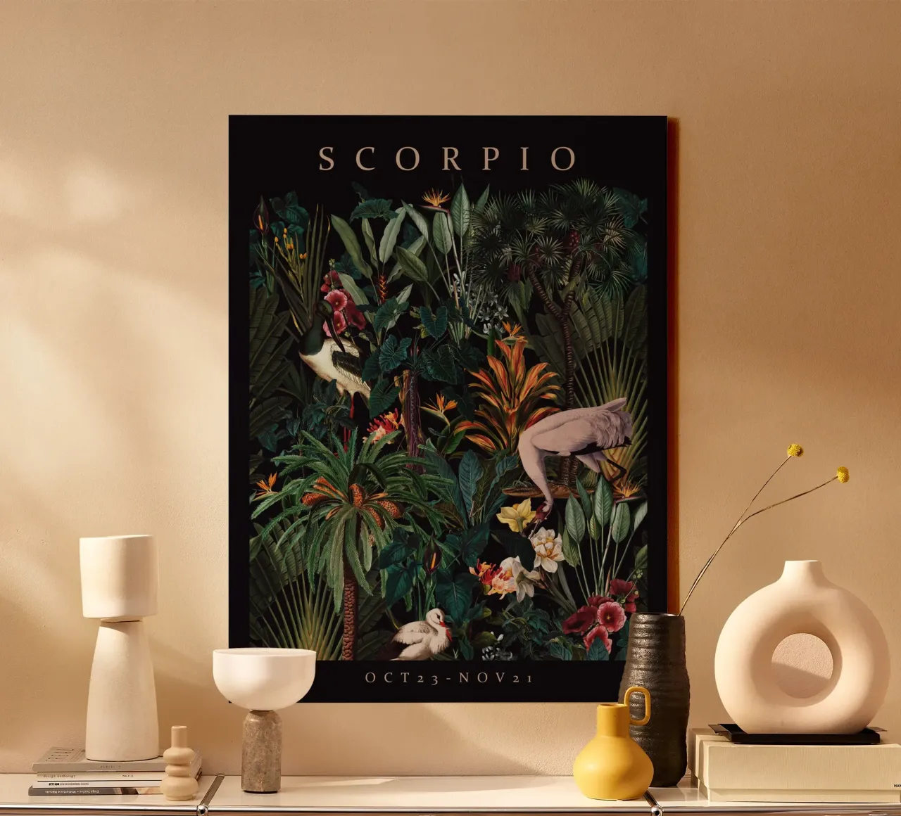 SCORPIO tela con Cornice a cassetta da burcukorkmazyurek