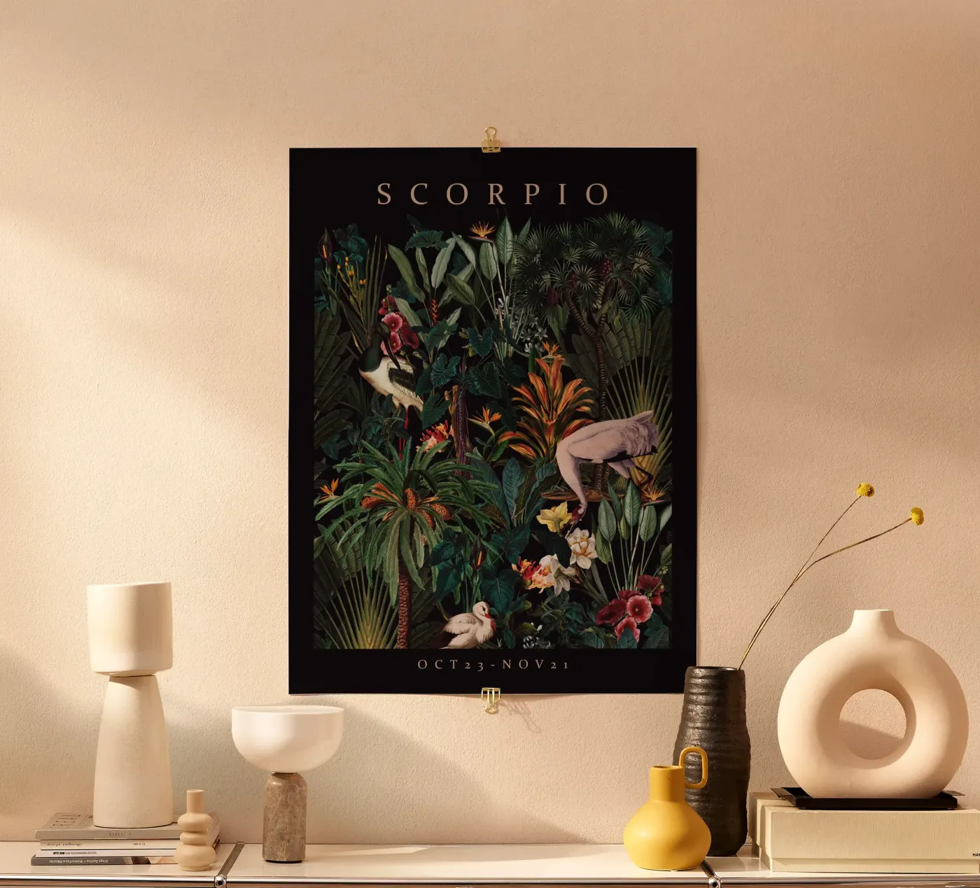 SCORPIO poster by burcukorkmazyurek
